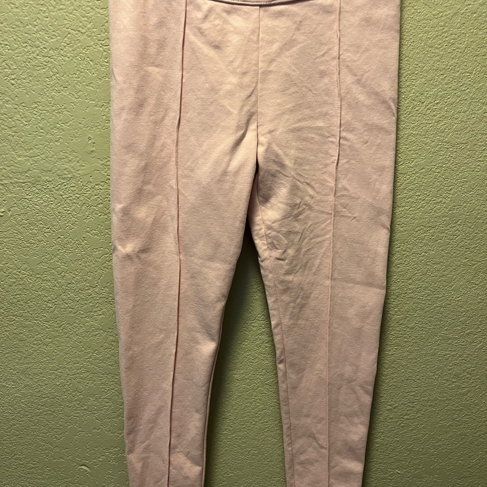 Janie and Jack Pink Ponte Pants 12